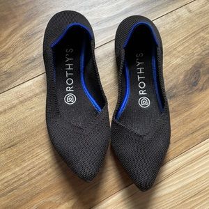 Gently used rothy point flats